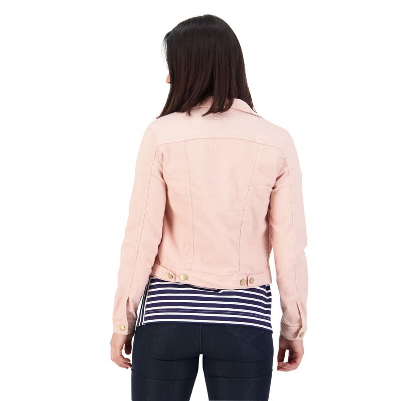 Vassalli Distressed Denim Jacket image number 1